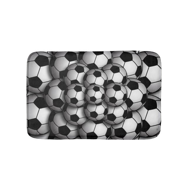 Tapete De Banheiro Soccer Season Bath Mat (frente)