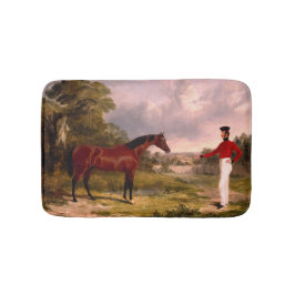 Tapete De Banheiro Soldado com Cavalo de Oficial