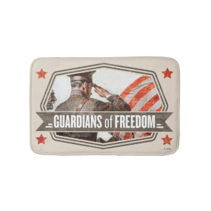 Tapete De Banheiro Solider-Guardião da liberdade