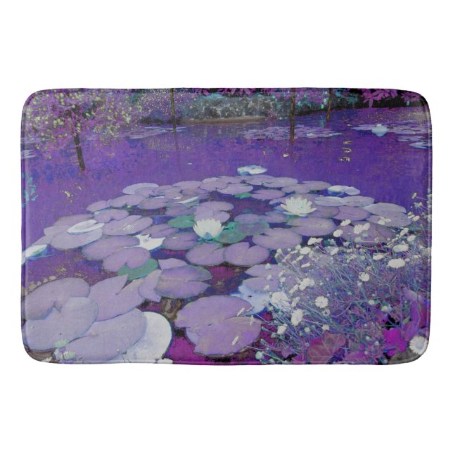 Tapete De Banheiro Sonho de Purple Lake (Frente)