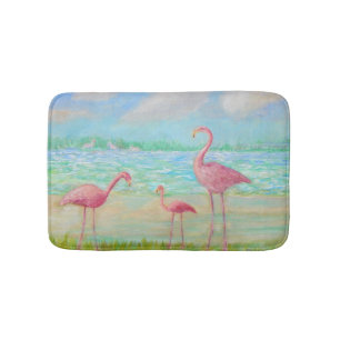 TAPETE DE BANHEIRO SONHO DO FLAMINGO