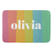 Sorbet Rainbow Colors Nome Personalizado Summer