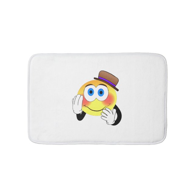 Tapete De Banheiro Sorria com esse desenho animado (frente)