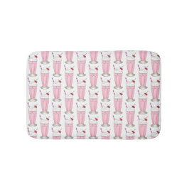 Tapete De Banheiro Sorvete de Morango Rosa Comprar a deserto de Milks