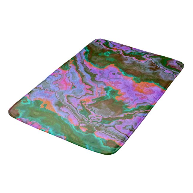 Tapete De Banheiro Sour Marble Bath Mat (Angulado)