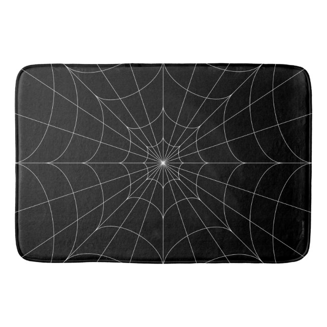 Tapete De Banheiro Spiderweb Bath Mat (Frente)