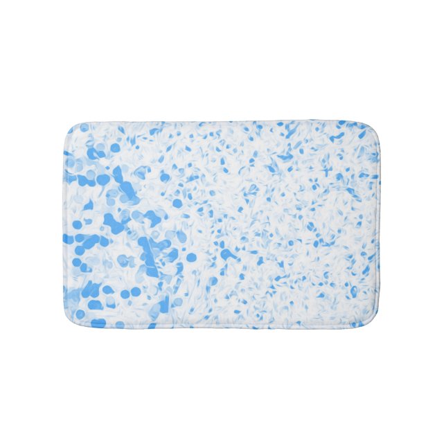 Tapete De Banheiro Splatter Texture - Blue (frente)