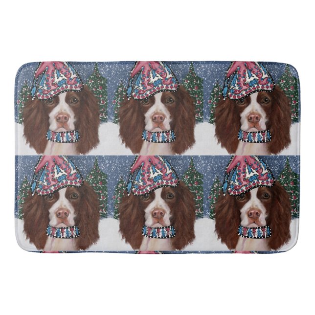 TAPETE DE BANHEIRO SPRINGER SPANIEL INGLÊS           (Frente)