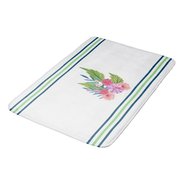 Tapete De Banheiro Springtime Floral (Angulado)