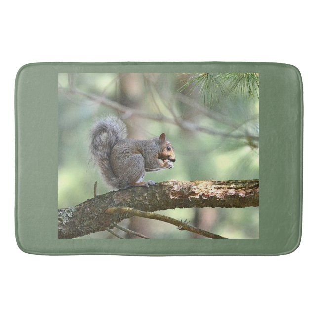 Tapete De Banheiro Squirrel Bath Mat (Frente)
