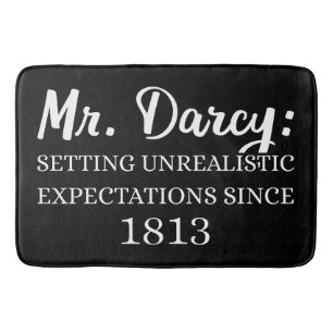 Tapete De Banheiro Sr. Darcy: Expectativas Irrealistas Desde 1813 II