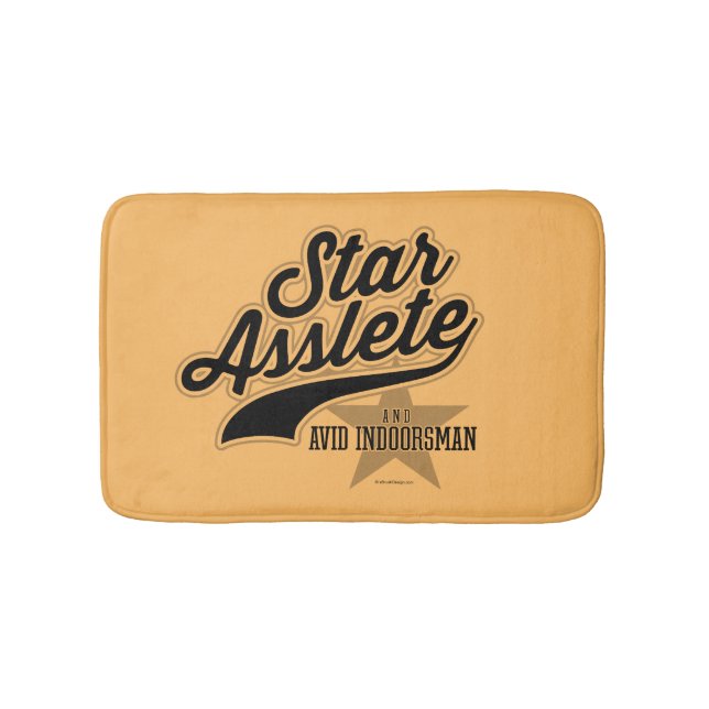Tapete De Banheiro Star Asslete (Avid Indoorsman) Bath Mat (frente)
