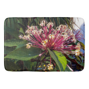 Tapete De Banheiro Starburst Clerodendrum Flowers Bath Mat