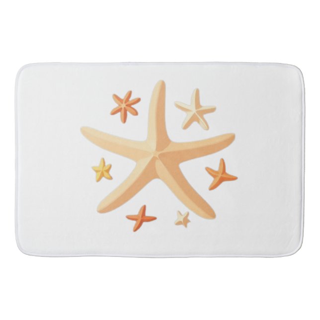 Tapete De Banheiro Starfish e os Small (Frente)