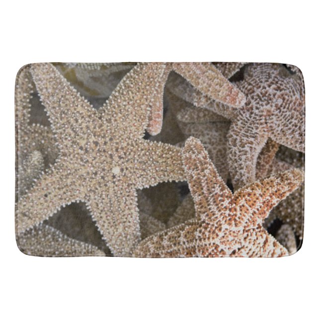 Tapete De Banheiro Starfish por todo o mundo (Frente)