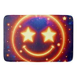 Tapete De Banheiro Starry-Eyed Glow Emoji
