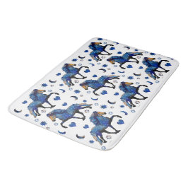 Tapete De Banheiro Stary Night Charismatic Tolice, cavalo islandês