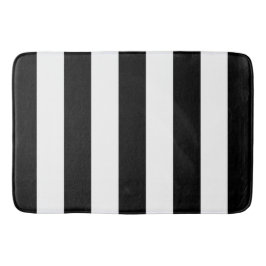 Tapete De Banheiro Stripes Negras e Brancas, Padrões Strike, Linhas