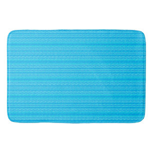 Tapete De Banheiro Stripey Cyan