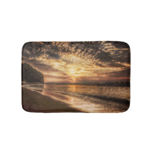 Tapete De Banheiro Stuning Beach Sunrise