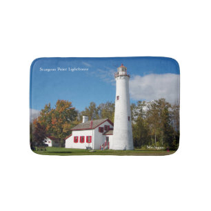 Tapete De Banheiro Sturgeon Point Lighthouse