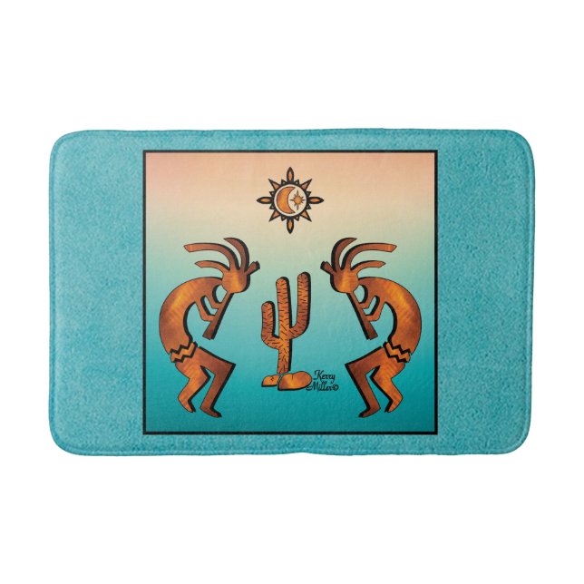 Tapete De Banheiro Sudoeste Kokopelli Bath Mat (Frente)