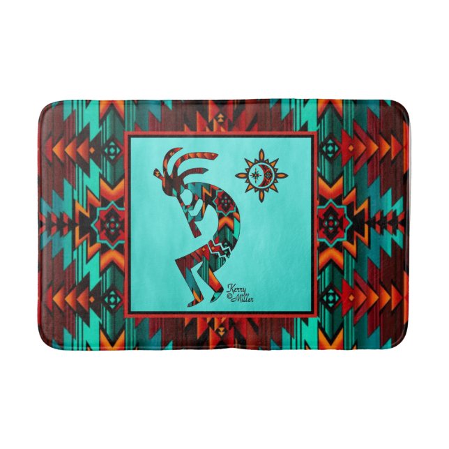 Tapete De Banheiro Sudoeste Kokopelli Bath Mat (Frente)