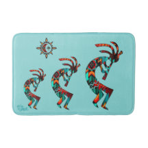 Sudoeste Kokopelli Bath Mat