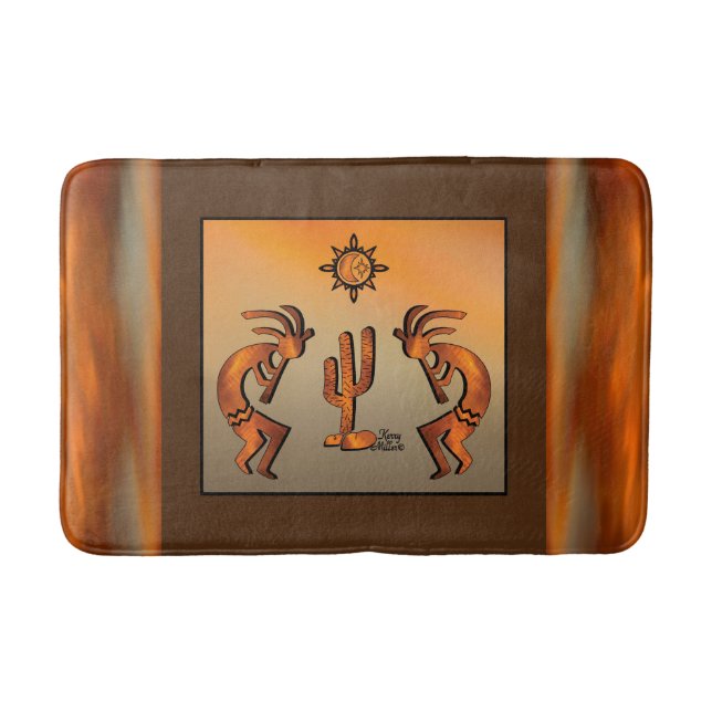 Tapete De Banheiro Sudoeste Kokopelli Bath Mat (Frente)