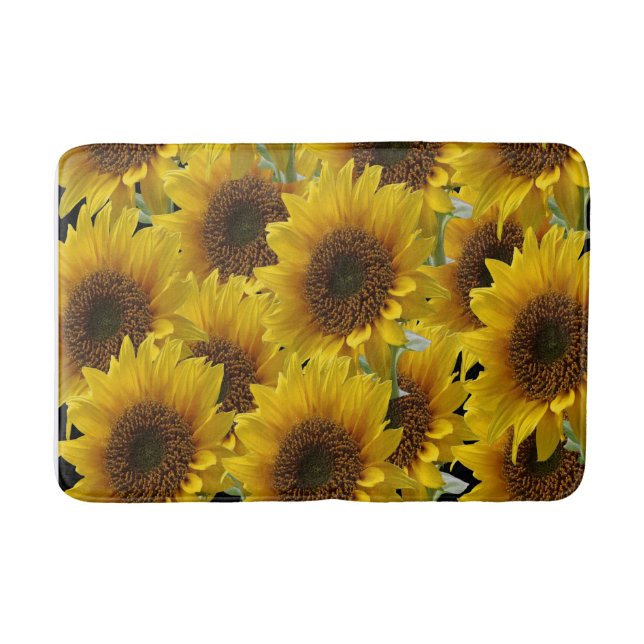 Tapete De Banheiro Sunflower Bathroom Mat (Frente)