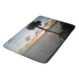 Tapete De Banheiro Sunset Na Praia