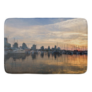 Tapete De Banheiro Sunset sobre Vancouver Skyline