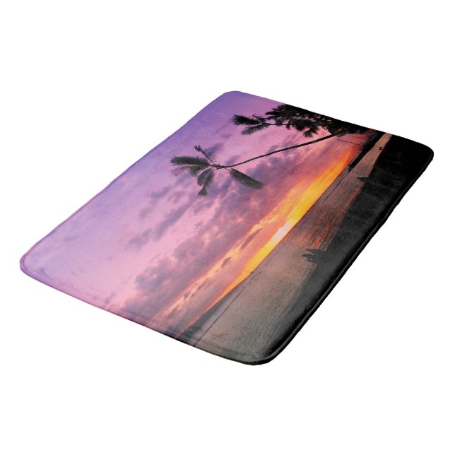 Tapete De Banheiro Sunset tropical (Angulado)