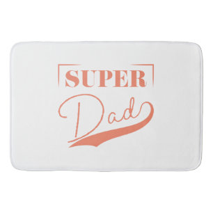 Tapete De Banheiro Super Pai