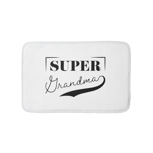 Tapete De Banheiro Super vovó (frente)