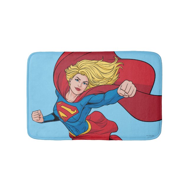 Tapete De Banheiro Supergirl Stance Adorável (frente)