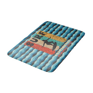 Tapete De Banheiro Surf California Bath Mat