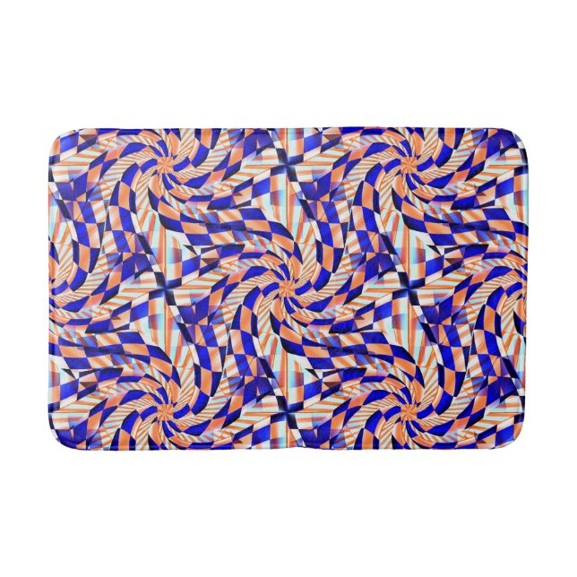 Tapete De Banheiro Swirls de Verão...... (Frente)