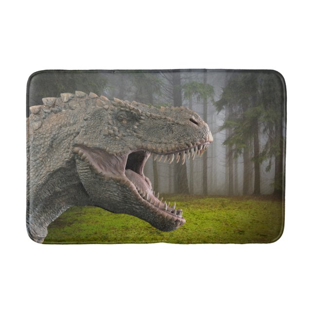 Tapete De Banheiro T-rex (Frente)