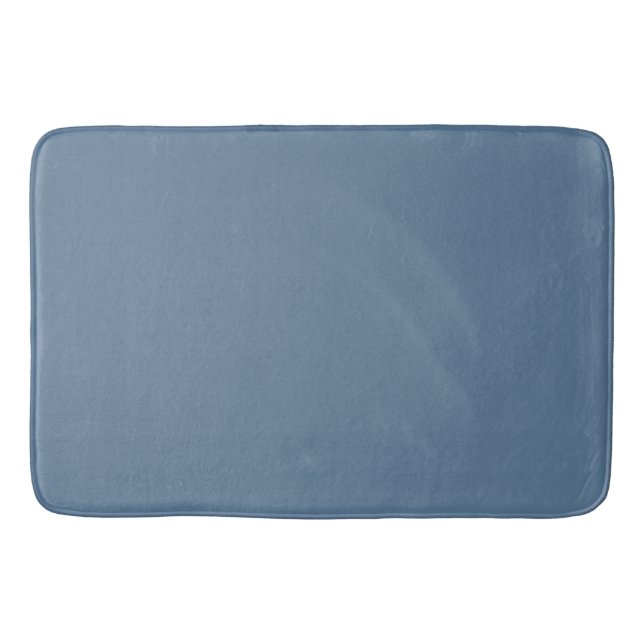 Tapete De Banheiro Tabuleiro Azul de cor para QuedaCasas (Frente)