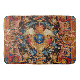 Tapete De Banheiro Tapeçaria Francesa Savonnerie Louis XV Impressa