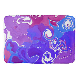 Tapete De Banheiro tapete e tapete do banheiro Marble Art.