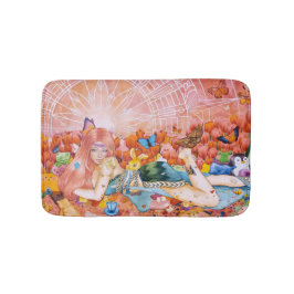 Tapete De Banheiro Tarde