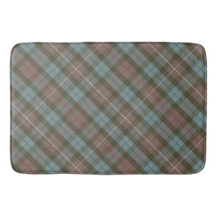 Tapete De Banheiro Tartan da caça de Fraser do clã resistido - gira