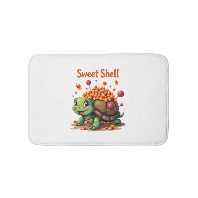 Tapete De Banheiro Tartaruga de Shell Candy (frente)
