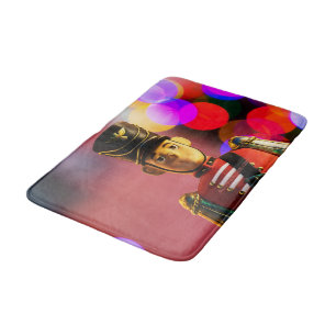 Tapete De Banheiro Tatuador de Natal figurino SlipperyJoe gay pri