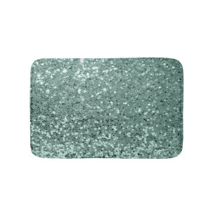 Tapete De Banheiro Teal Ocean Azul Aqua, Sequência de Lúxo