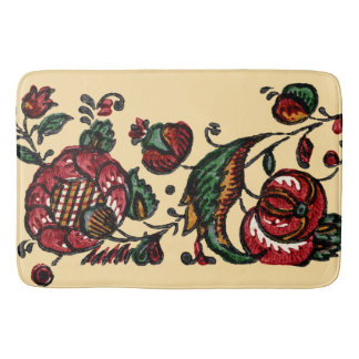Tapete De Banheiro Tecido Vintage Indian Cotton Chintz