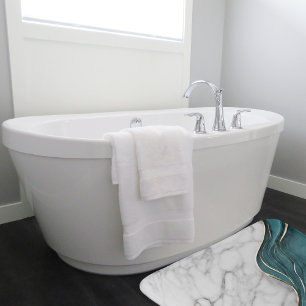 Tapete De Banheiro Tendy Dark Teal Dourado Marble Moderno