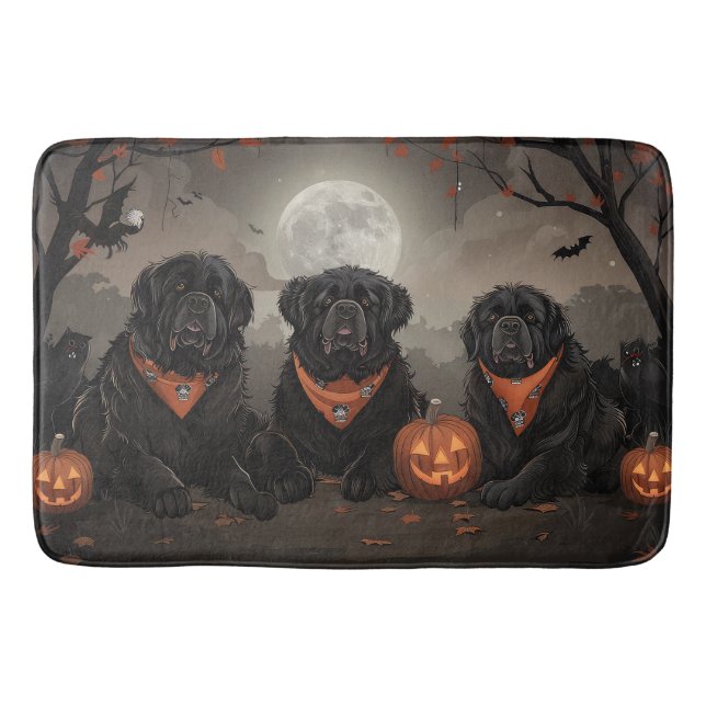 Tapete De Banheiro Terranova Halloween Assustador (Frente)